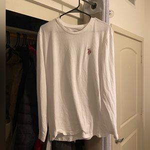 Men’s Large White Long Sleeve